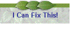 I Can Fix This!